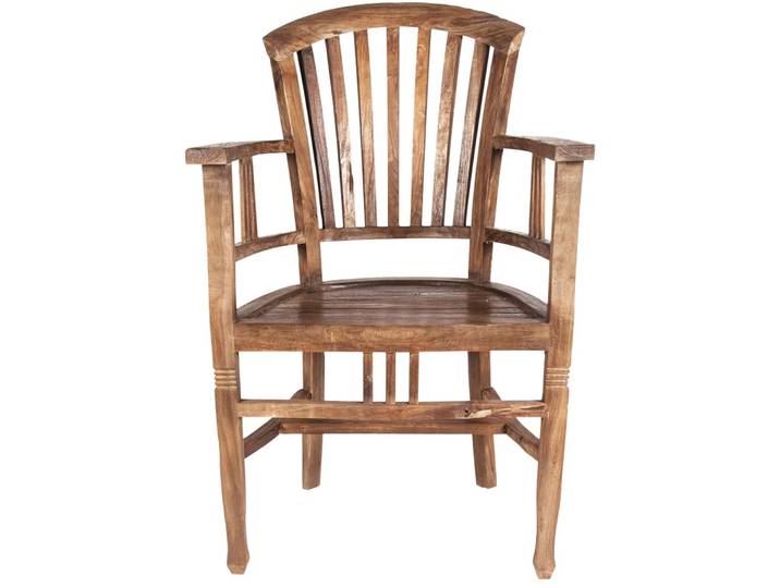 Armlehnstuhl Oceandrift naturbraun Teakholz