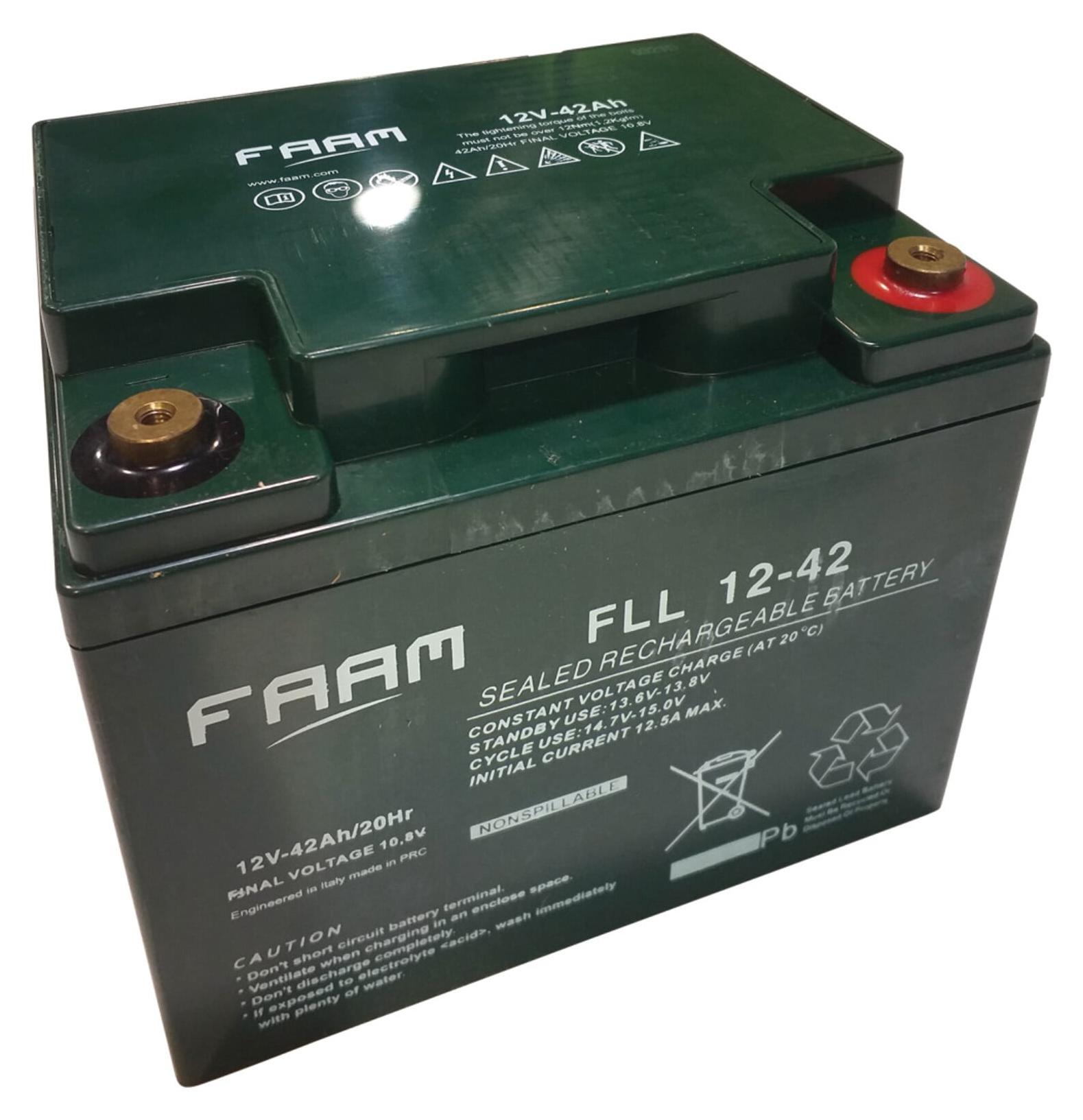cleancraft AGM-Batterie 12V 42 Ah