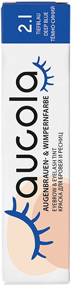 Aucola Augenbrauen - & Wimpernfarbe 2.1 Tiefblau 15 ml 2770003