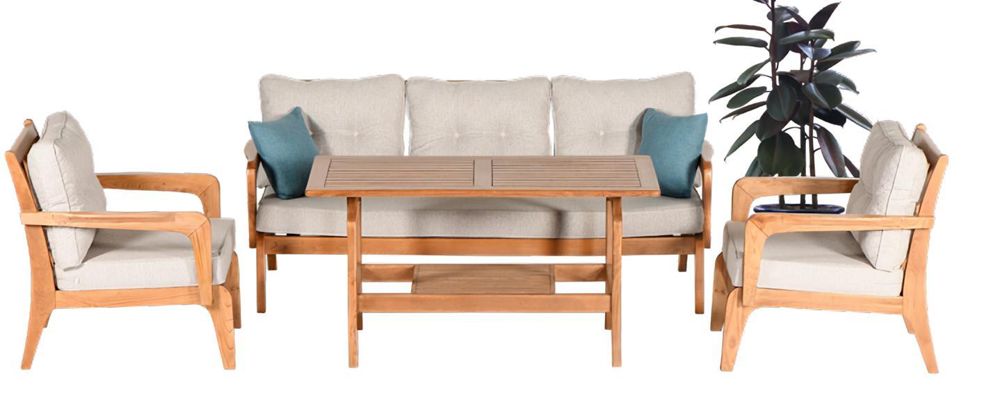 Sofa 3 Sitzer Sessel Couchtisch Gemütlichkeit Hochwertigkeit Annehmlichkeit 4tlg