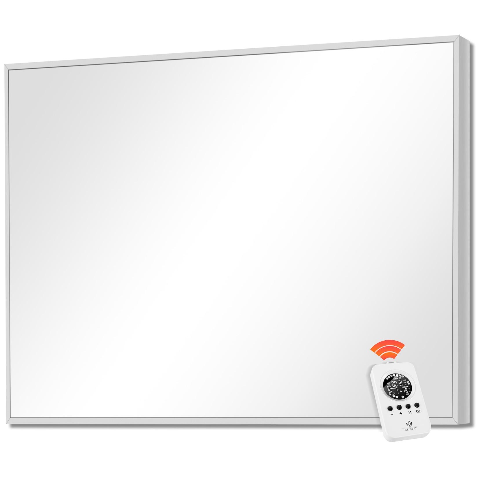 KESSER® Infrarotheizung Mit Thermostat Infrarotheizkörper Elektroheizung Infrarot Heizung Wandheizung - 28 unterschiedliche Routineprogramme , Heizkörper Heizpaneel