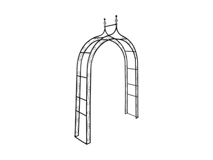 Qualité & Prix Rosenbogen Giulietta Metall Schwarz 240 × 140 cm