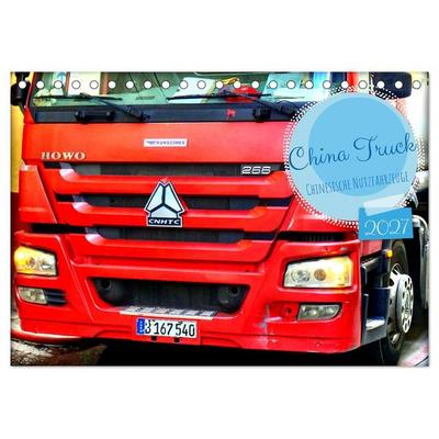 China Truck - Chinesische Nutzfahrzeuge (Tischkalender 2027 DIN A5 quer), CALVENDO Monatskalender
