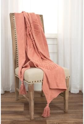 Rizzy Home Ikat Textured Cotton Throw