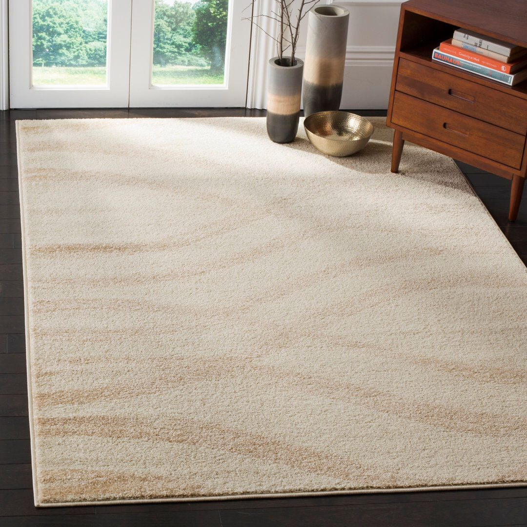 Metro Parkinson Power Loom Rug Cream Rectangle 155 x 229 cm
