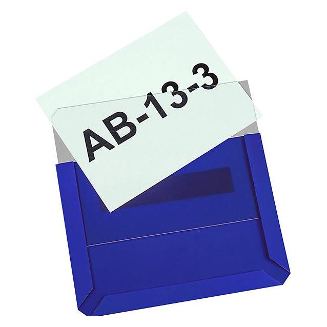 Eichner Magnet Sichttasche DIN A6 Blau 154 x 114 mm (9218-02953-08)