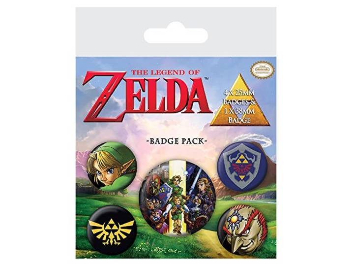Badgepack 5 Pezzi The Legend Of Zelda