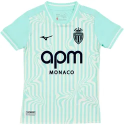 Mizuno, Jungen, Fussballtrikot, AS Monaco Third Trikot Kinder 2026/27, Grün