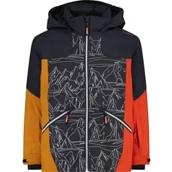 CMP Kinder Jacke KID JACKET FIX HOOD, Größe 140 in Bunt Bunt