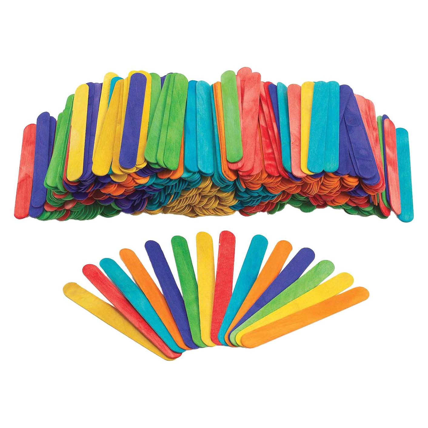 Colorations - Farbige Eisstiele aus Holz, 500 Stk. (60308146)