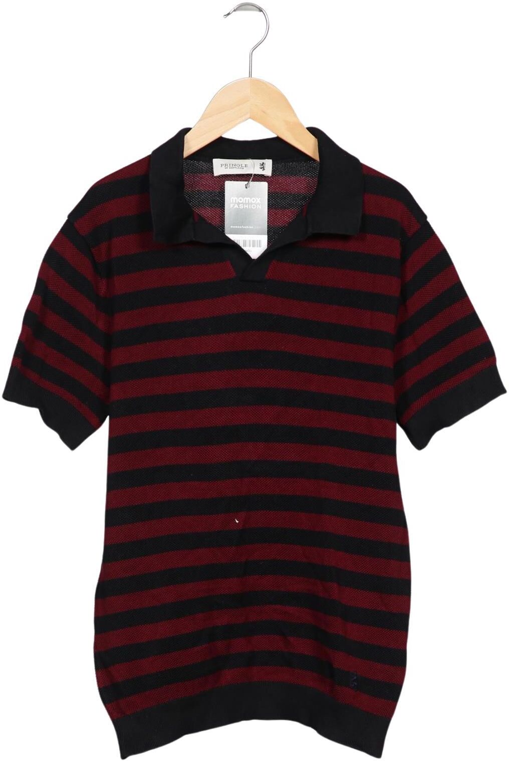 Pringle of Scotland Herren Poloshirt, Mehrfarbig, Gr. M, Baumwolle - Second Hand