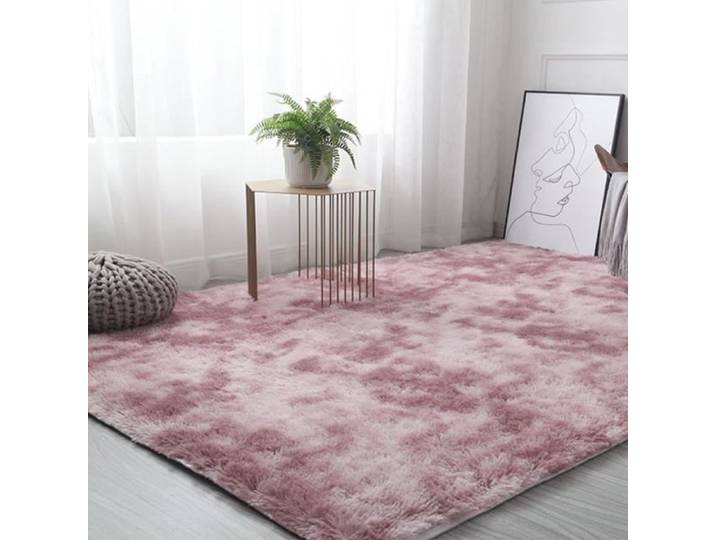 Tapis enfant - Salon Chevet - Tie-dye - Rose - 120x160cm