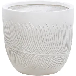 BLUMENTOPF cremeweiß rund 35/35/33 cm Ftero