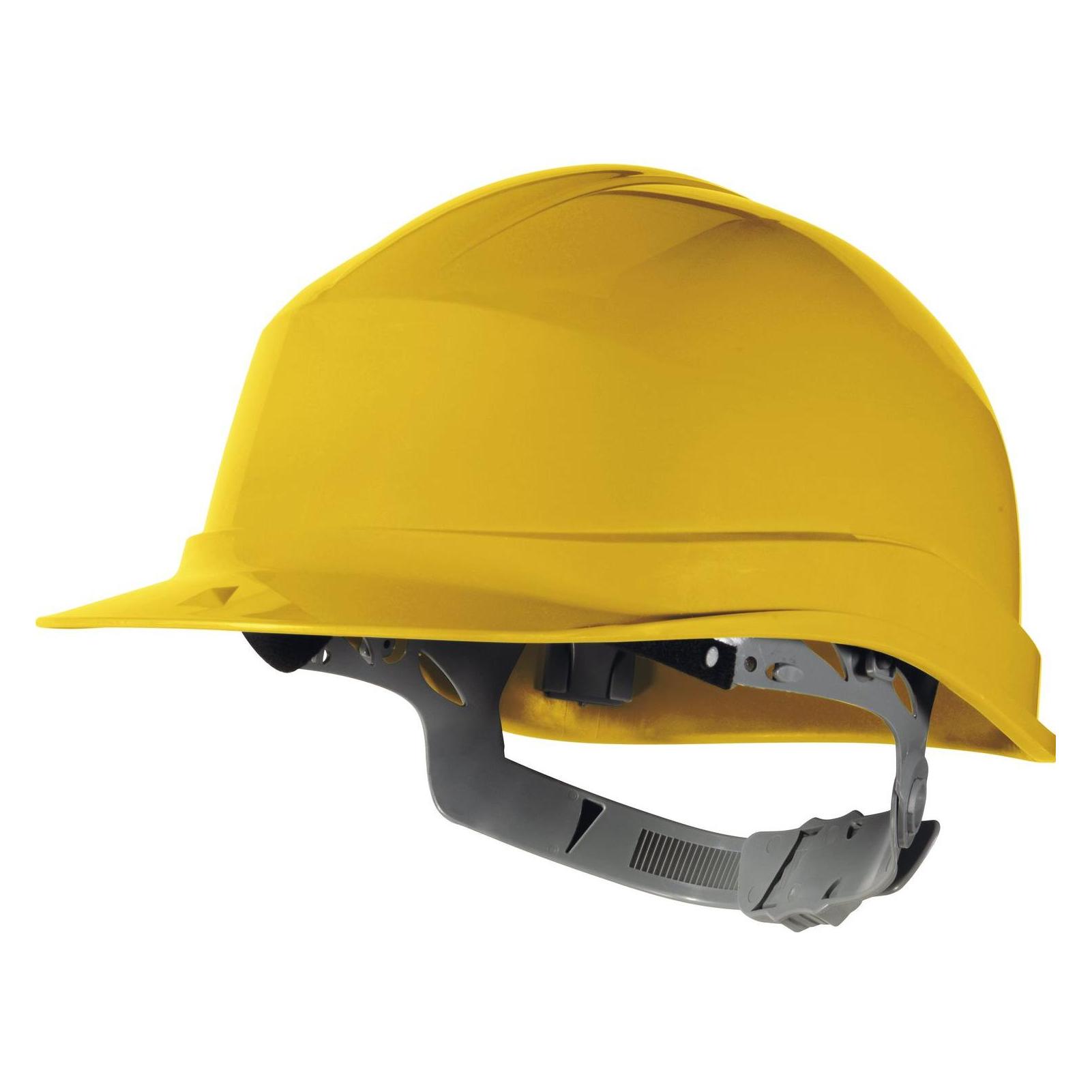 Delta Plus Verstellbarer Schutzhelm Zircon 1 gelb (ZIRC1JA) (53 - 63 cm) (ZIRC1JA)