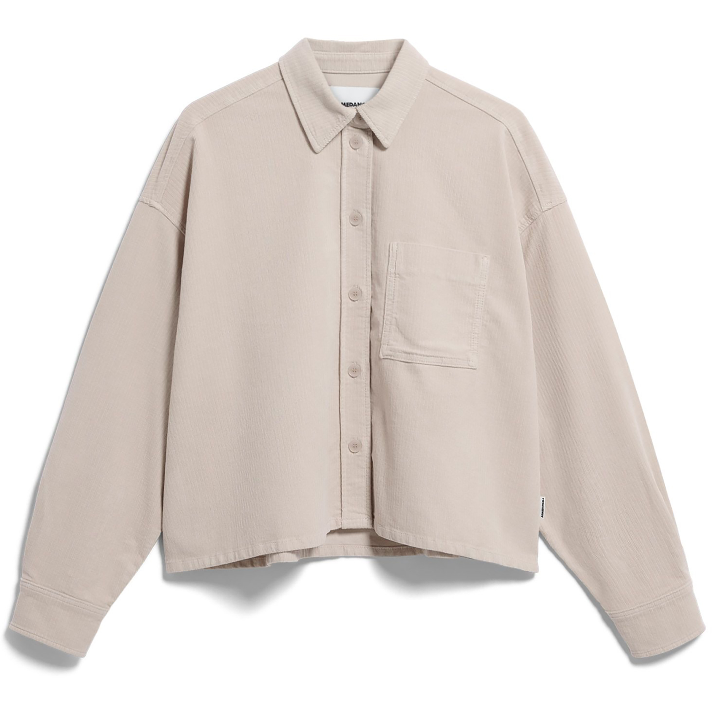 Armedangels Nalaani Corduroy Damen Blusen beige Größe M Lifestyle Hautfreundlich