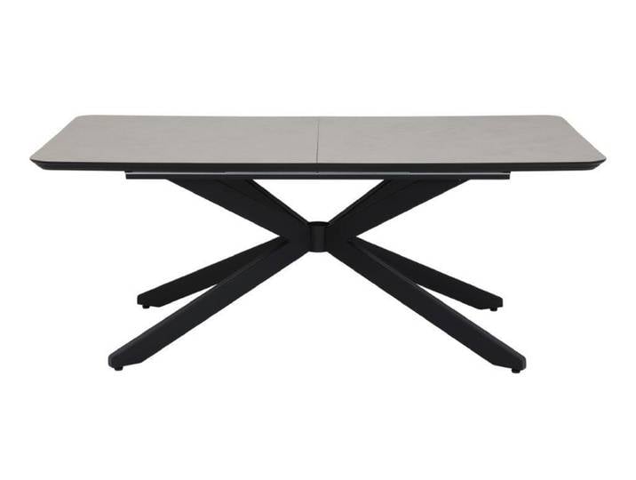 Esstisch LUCCA, Holznachbildung/Metall, 190 (250) x 103 x 75...