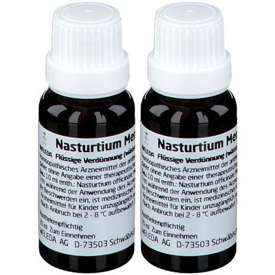 Nasturtium Mercurio cultum Rh D 3 Dilution 2x 2x20 ml