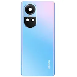 OPPO Akkudeckel für Reno10, Ice blau, Smartphone Akku