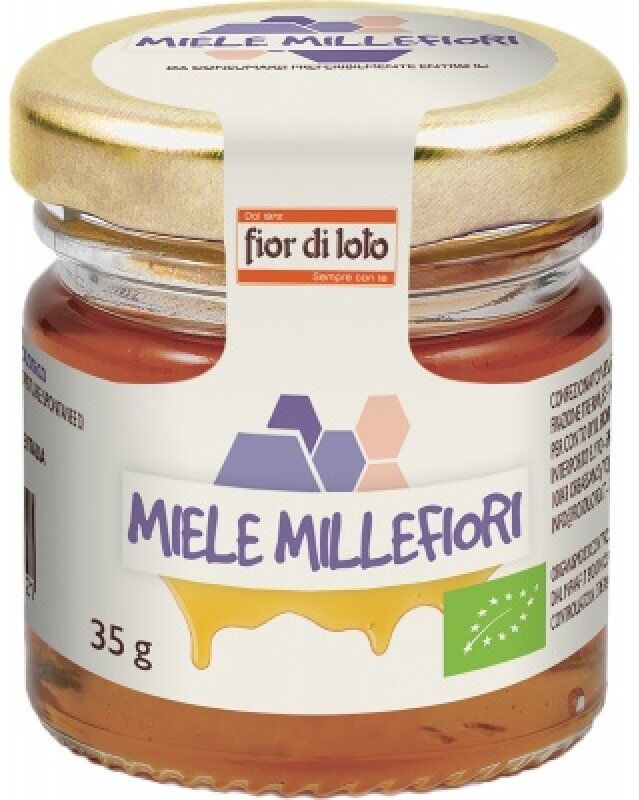 Biotobio Fior Di Loto Mini Miele Millefiori Biologico 35g