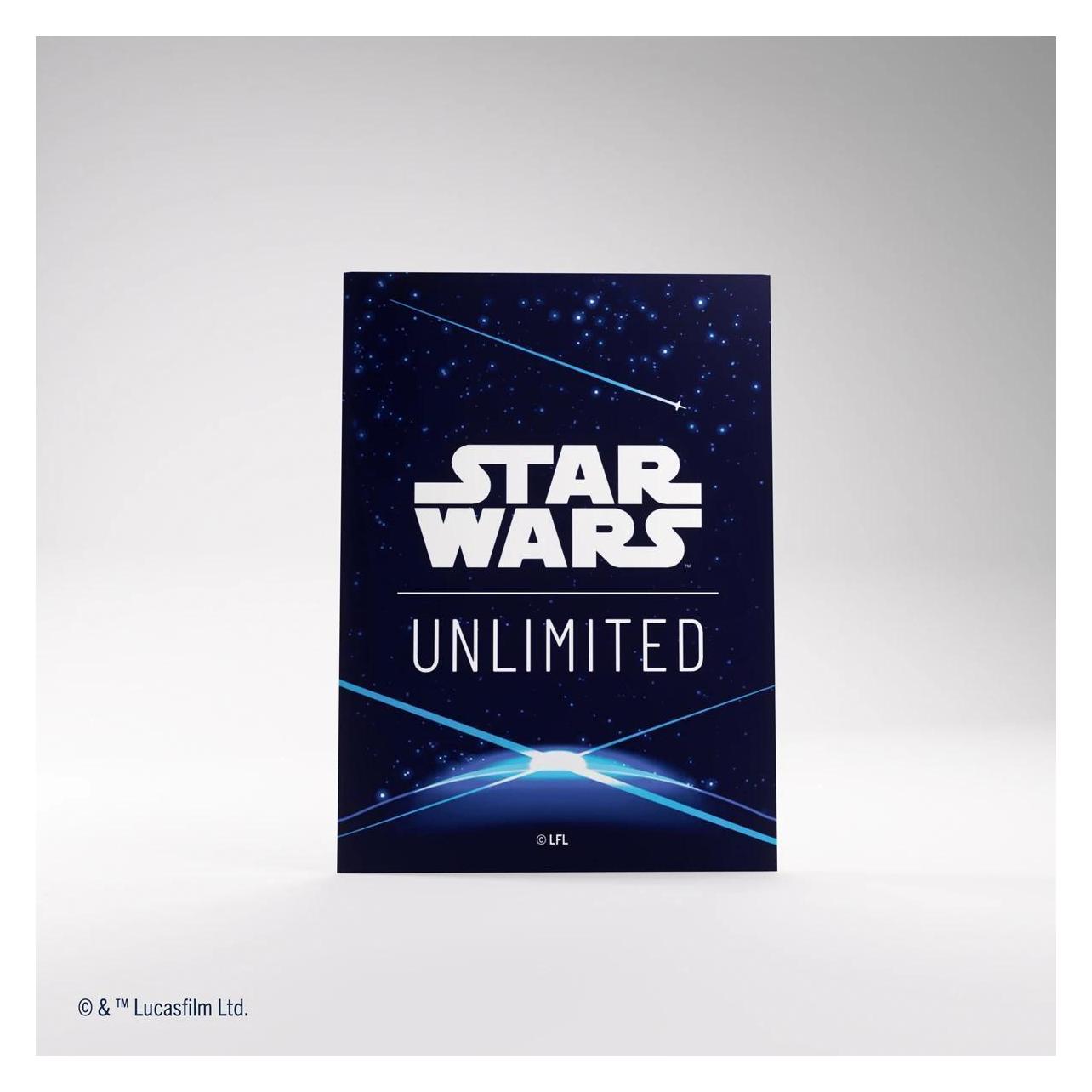 Gamegenic Star Wars Unlimited Premium Art Sleeves - Card Back Blue (Einzelartikel) (414853)