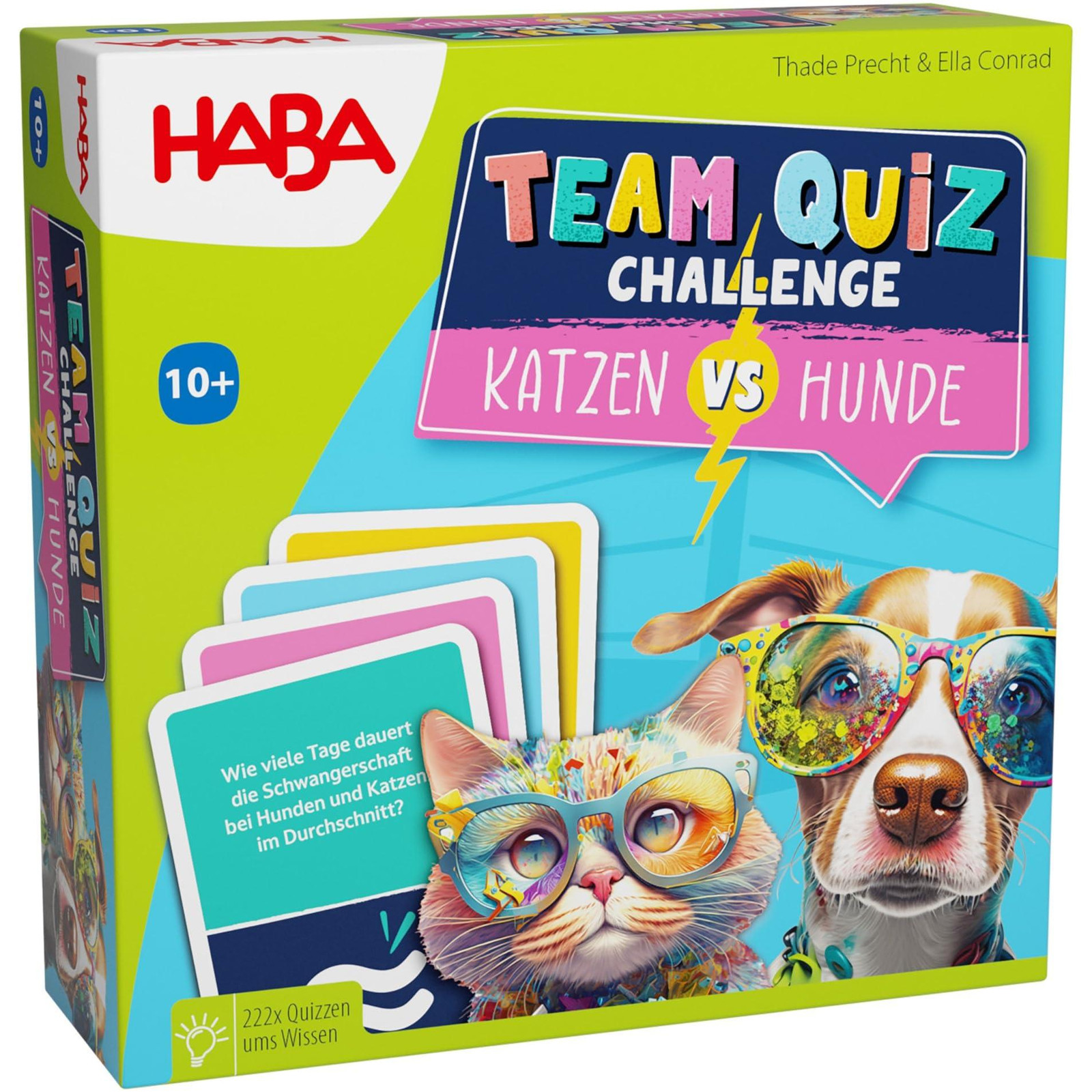 Haba Spel Teamquizuitdaging Katten versus Honden