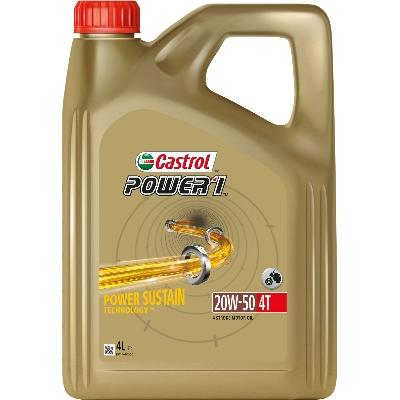 CASTROL Motoröl POWER1 4T 20W-50/ 4 L 15F57A