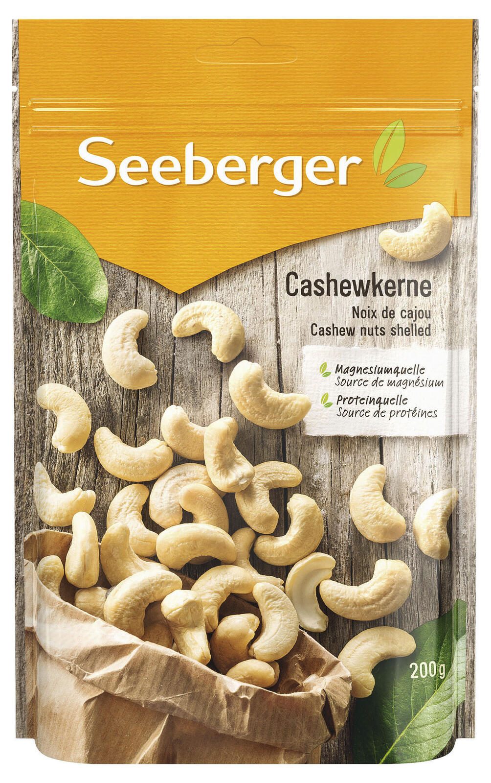 SEEBERGER Cashewkerne 200,0 g 130922001
