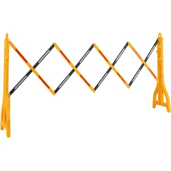 Wiltec, Absperrung, ausziehbares Absperrgitter 250cm Scherengitter Schutzgitter Absperrung