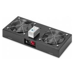 Digitus Dachlüftereinheit für 483 mm (19") Wandgehäuse (DN-19 FAN-2-WM-T-SW)