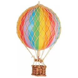 Authentic Models Montgolfiere 13cm - Lignes Fines Arc-En-Ciel (1x)