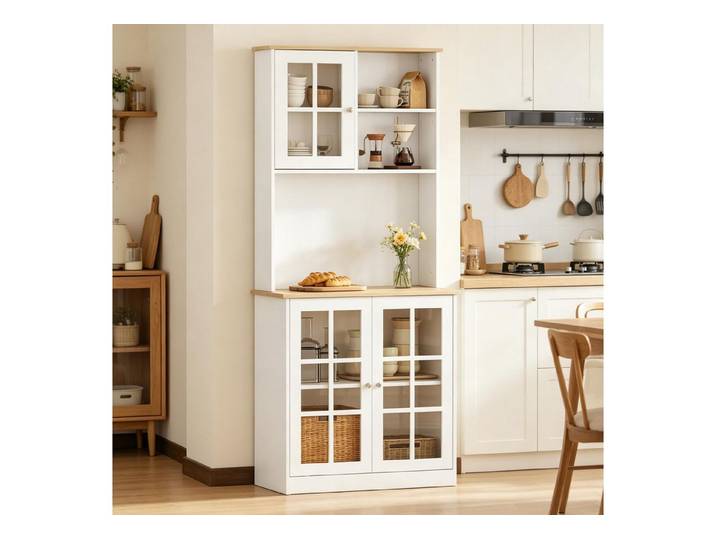 Fine Life Pro Sideboard Hoher Lagerschrank, als Aufbewahrung für Küchenseite