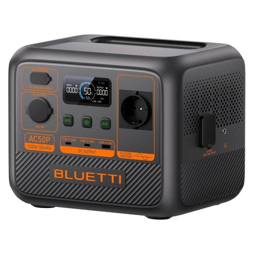 Bluetti AC50P (504 Wh, 6.90 kg) (P-AC50P-EU-GY-BL-010)