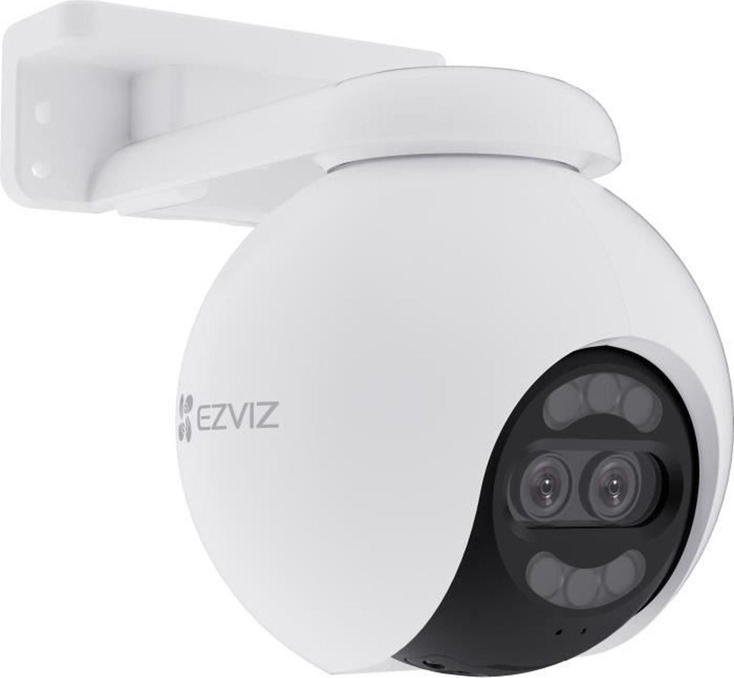 EZVIZ H80x Dual Motorized Camera - 4K - Color Night Vision - Two-Way Audio