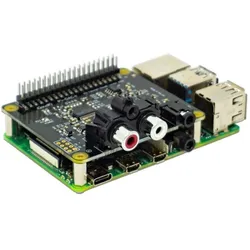Raspberry Pi RPI IQ DAC+ - Shield - IQaudio DAC+, Entwicklungsboard Zubehör, Schwarz