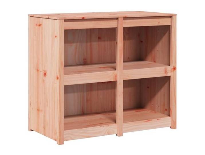Küchenschrank 106 x 55 x 92 cm MEPPEL Massivholz Douglasie Douglas-Holz Massivholz Douglasie, 4 Regalböden, 27,8 kg, für Küche und Vorratsraum, zerlegte Lieferung mit Anleitung