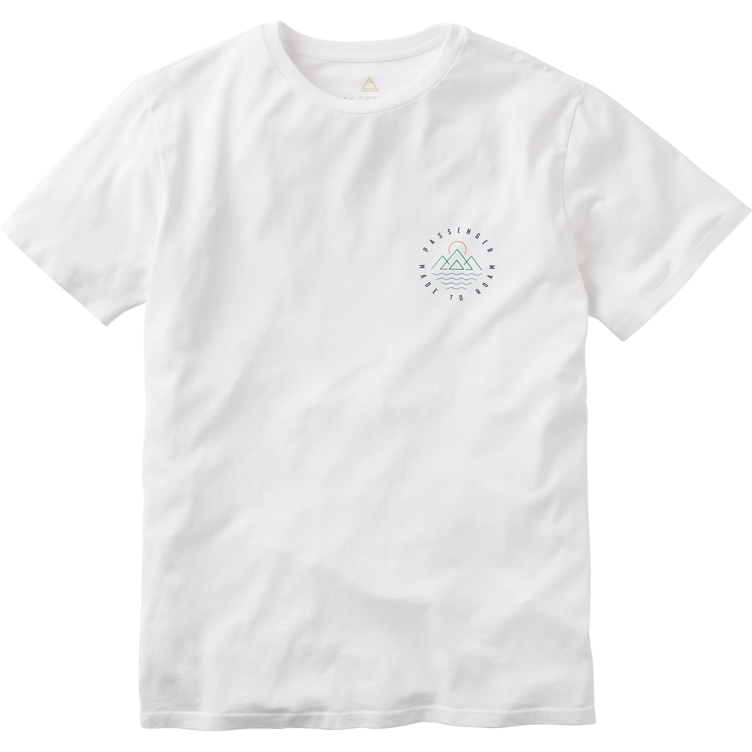 Passenger Escapism Recycled Cotton Herren T-Shirts weiss Größe XS Lifestyle Widerstandsfähig