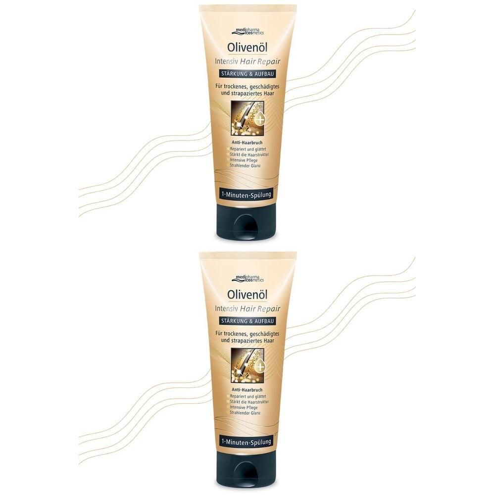 Olivenöl Intensiv Hair Repair Spülung 2x 2x200 ml Haarspülung