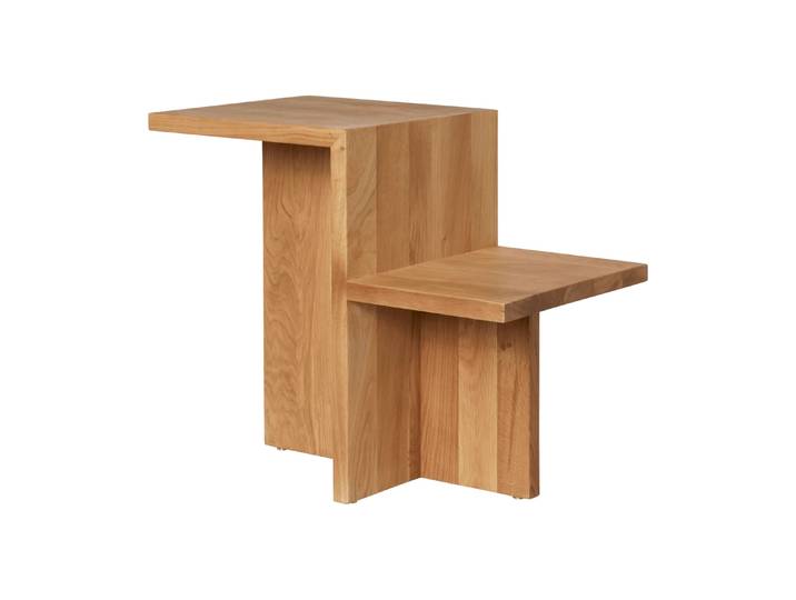 Ferm Living Distinct Beistelltisch 59,5x35x50 cm Natural oak