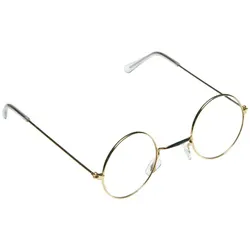 Brille "Rund", gold