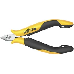 Wiha Seitenschneider Professional ESD schmaler, spitzer Kopf mit Wate - 26808