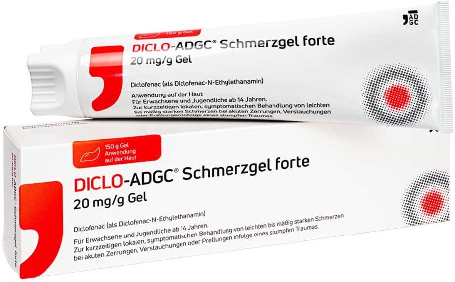 Diclo-ADGC Schmerzgel Forte 20 Mg/g 150g