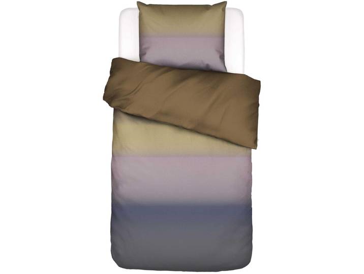Essenza Seraphina Dekbedovertrek Katoensatijn Slate brown - Eenpersoons – 140x200/220 cm