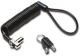 Kensington K66645EUL cavo di sicurezza Nero, Argento 2,28 m (K66645EUL)