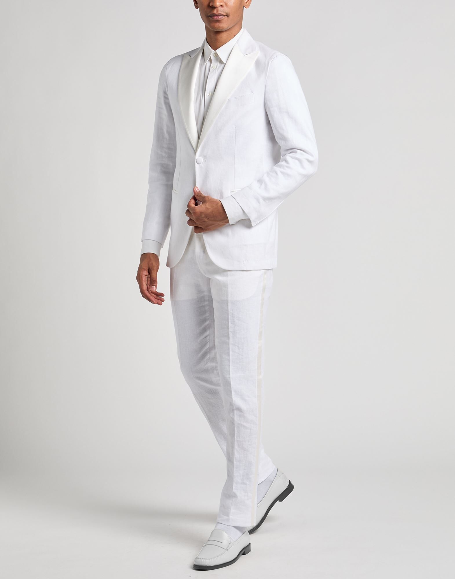Errico Formicola Napoli Traje Hombre Blanco 46,48,50,52,54 Hombre