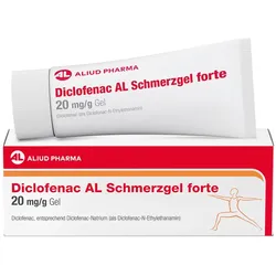 DICLOFENAC AL Schmerzgel forte 20 mg/g 100 g