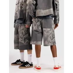 Jungles Jungles Flaming Dolphin Shorts grey denim Gr. S