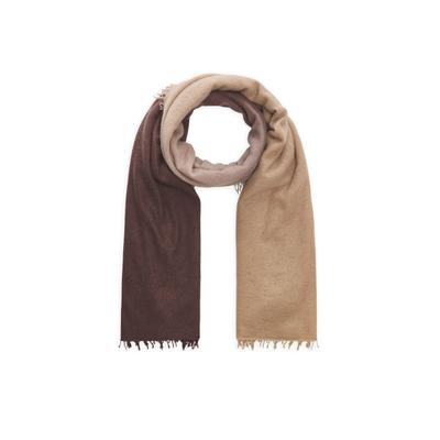 Modetuch CODELLO "Codello Schal", Damen, braun, Modetücher, mit Ombré-Design