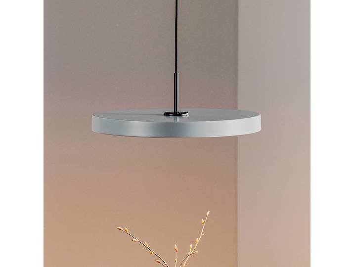 Asteria Suspension Ultimate Grey - UMAGE Asteria medium Ultimate Grey - Salon / séjour - Design - Métal - À ampoule unique