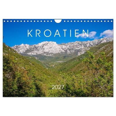 Kroatien 2027 (Wandkalender 2027 DIN A4 quer), CALVENDO Monatskalender