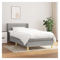 vidaXL, Boxspringbett, Mavonas (Horizontale Streifen) (80 x 200 cm)